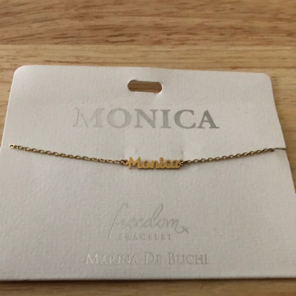 Monica Name Bracelet